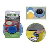 3 DISCHETTI IN MICORFIBRA CON IMPUGNATURA