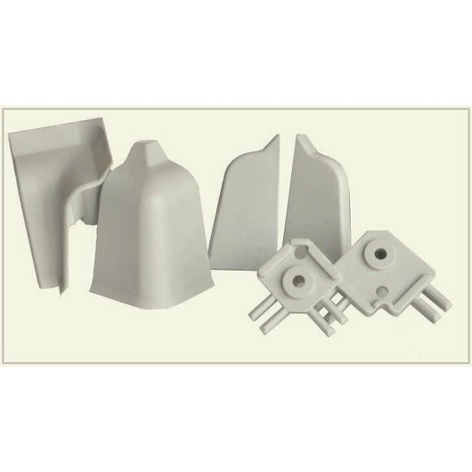 ACCESSORI GRIGI PER ALZATINA TRAPEZOIDALE