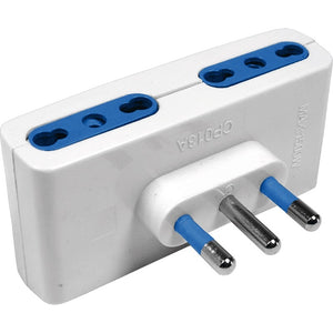 ADATTATORE 4 USCITE BIPASSO CON SPINA 16A