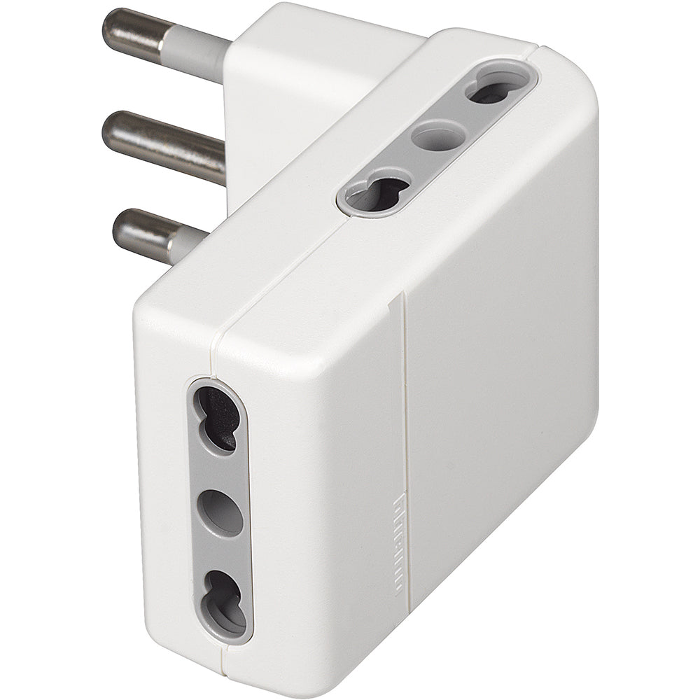 ADATTATORE CORNER 3BIPASSO SP 16A BCO