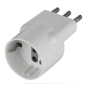 ADATTATORE SCHUKO 16A DISASSATO BIANCO