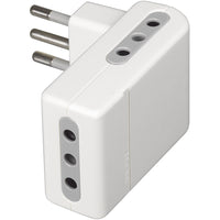 ADATTATORE CORNER 3 PR 10A SP 10A BCO