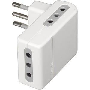 ADATTATORE CORNER 3 PR 10A SP 10A BCO