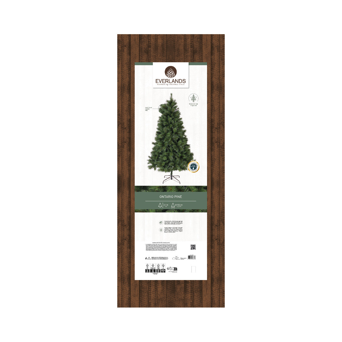 ALBERO ONTARIO H210CM 834 RAMI