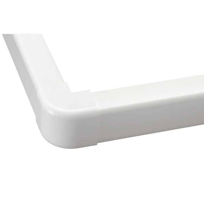 ANGOLO ESTERNO CANALE CONDIZIONAMENTO 80X60MM