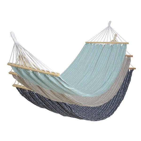 AMACA 200X100CM IN 3 COLORI CON SUPPORTO IN LEGNO