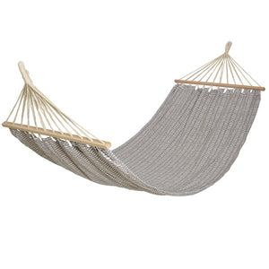 AMACA 200X100CM IN 3 COLORI CON SUPPORTO IN LEGNO