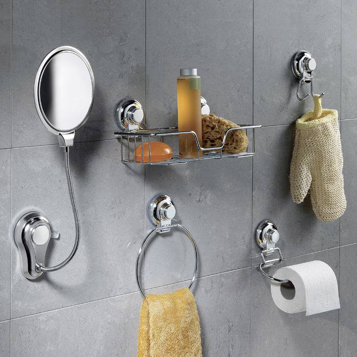 ANELLO PORTASALVIETTE HOT VENTOSA 16XH22CM CROMO