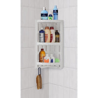 ANGOLIERA IN ABS 55.5X31X20CM 3 RIPIANI. EFFETTO L