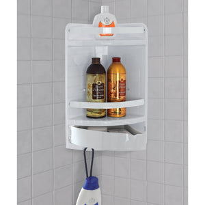 ANGOLIERA ANKORA 20X20XH41CM BIANCA CON CASSETTO