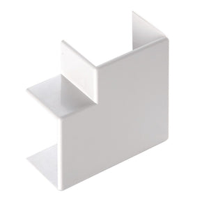 ANGOLO PIANO MINICANALI 25X25MM