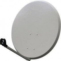ANTENNA PARABOLICA OFF SET IN ACCIAIO