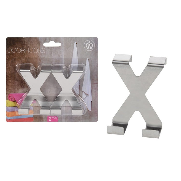 APPENDINO DOPPIO SOPRAPORTA 15X14CM IN METALLO