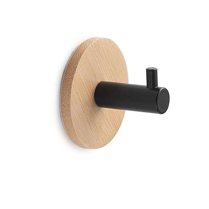 APPENDIABITI TONDO JUNCOS D.5X4CM BAMBU/NERO