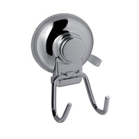 APPENDIABITI DOPPIO HOT VENTOSA 7XH11CM CROMO.