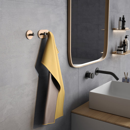 APPENDIABITI TONDO JUNCOS D.5X4CM BAMBU/NERO