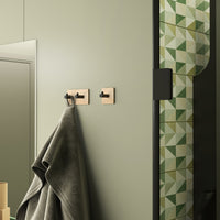 APPENDIABITI QUADRATO JUNCOS 5X5H4CM BAMBU/NERO