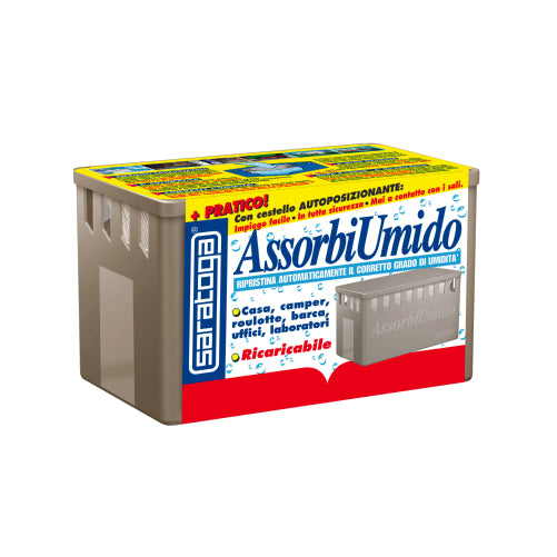 ASSORBIUMIDO INODORE CON RICARICA DA 450GR