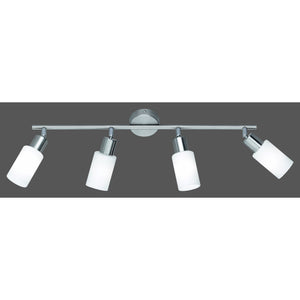 BARRA MARS 4 SPOT E14 60X21CM NICHEL OPACO