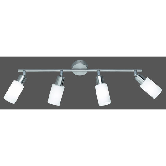 BARRA MARS 4 SPOT E14 60X21CM NICHEL OPACO