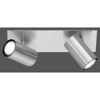 BARRA MARLEY 2 SPOT GU10 30X15CM NICHEL OPACO