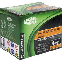 BATTERIA MOTO QUANTUM 4AH AGM-CCA 50A DX