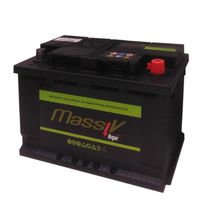 BATTERIA PLUS 80AH DX 12V 680A 278X175XH190MM