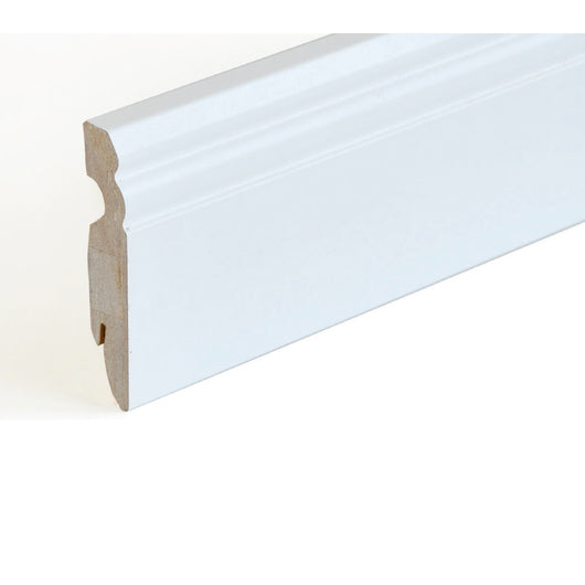 BATTISCOPA MDF DUCALE 90X15X2400MM BIANCO