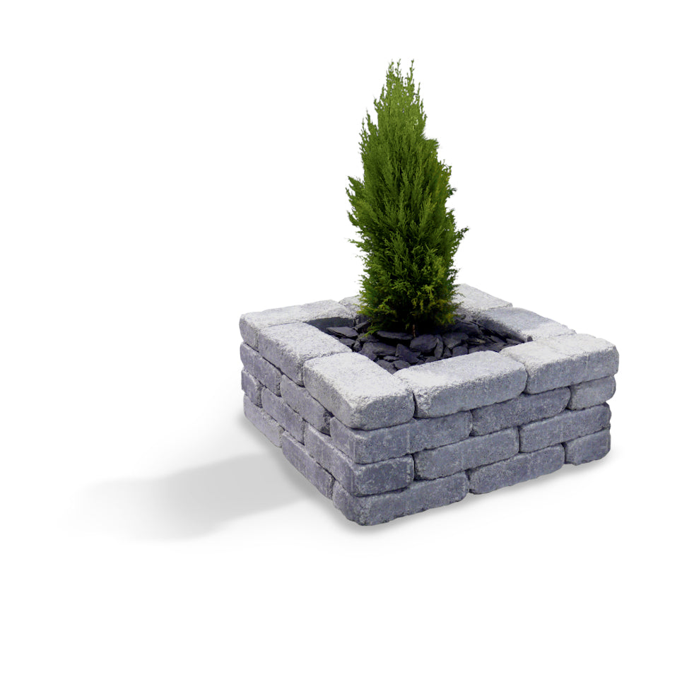 BLOCCHETTO LAUZIERES 12X24XH6CM IN CEMENTO.