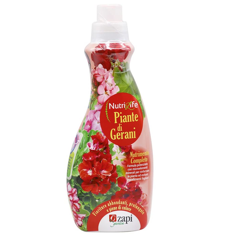 Nutrilife piante di gerani liqui do 1lt zapi 306507