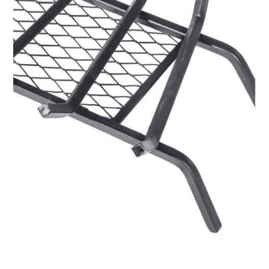 BRACIERE PORTALEGNA 74X33XH16CM IN FERRO BATTUTO