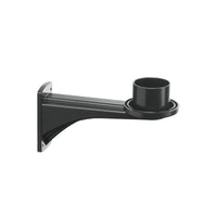 BRACCIO PER LAMPADE FINO A 300MM COLORE NERO