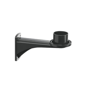 BRACCIO PER LAMPADE FINO A 300MM COLORE NERO