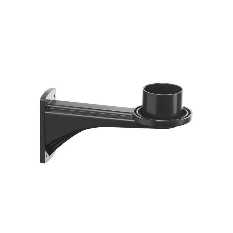 BRACCIO PER LAMPADE FINO A 300MM COLORE NERO