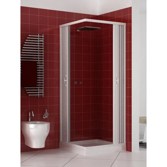 BOX DOCCIA ESTENSIBILE IN PVC 70/80X70/80XH185CM