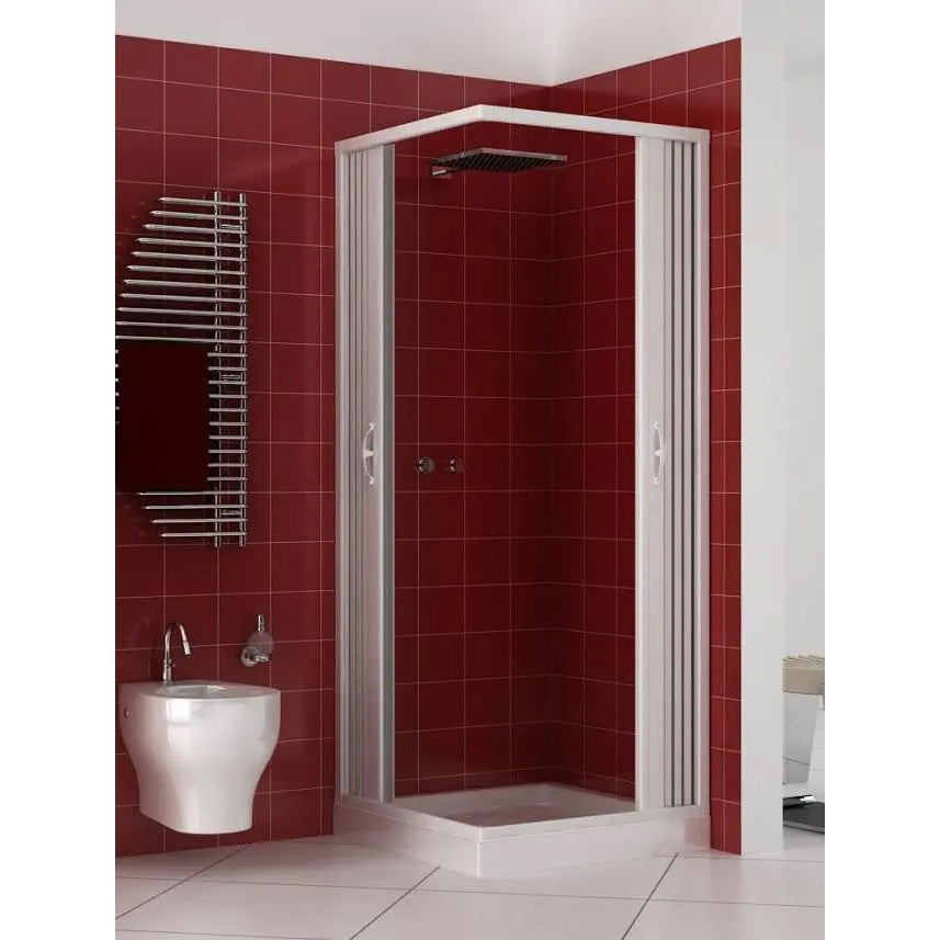 BOX DOCCIA ESTENSIBILE IN PVC 70/80X70/80XH185CM