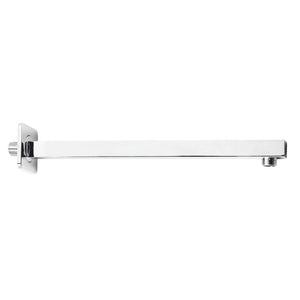 BRACCIO DOCCIA QUADRATO 35CM INOX LUCIDO