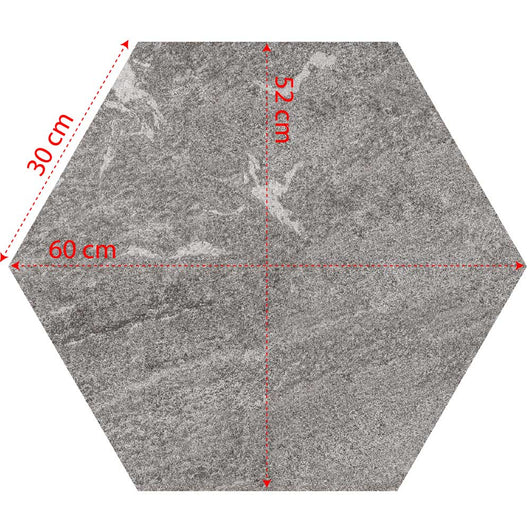CAMMINAMENTO ESAGONO D.60-52XH2CM GRIGIONI