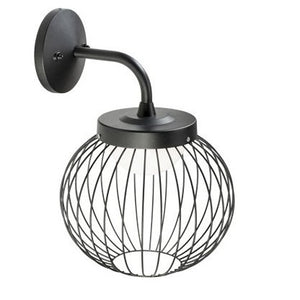 CAGE APPLIQUE NERO 18W LED 4000K