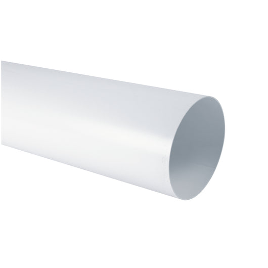 CANALE CIRCOLARE DIAM.100X1000MM BIANCO PER CAPPE