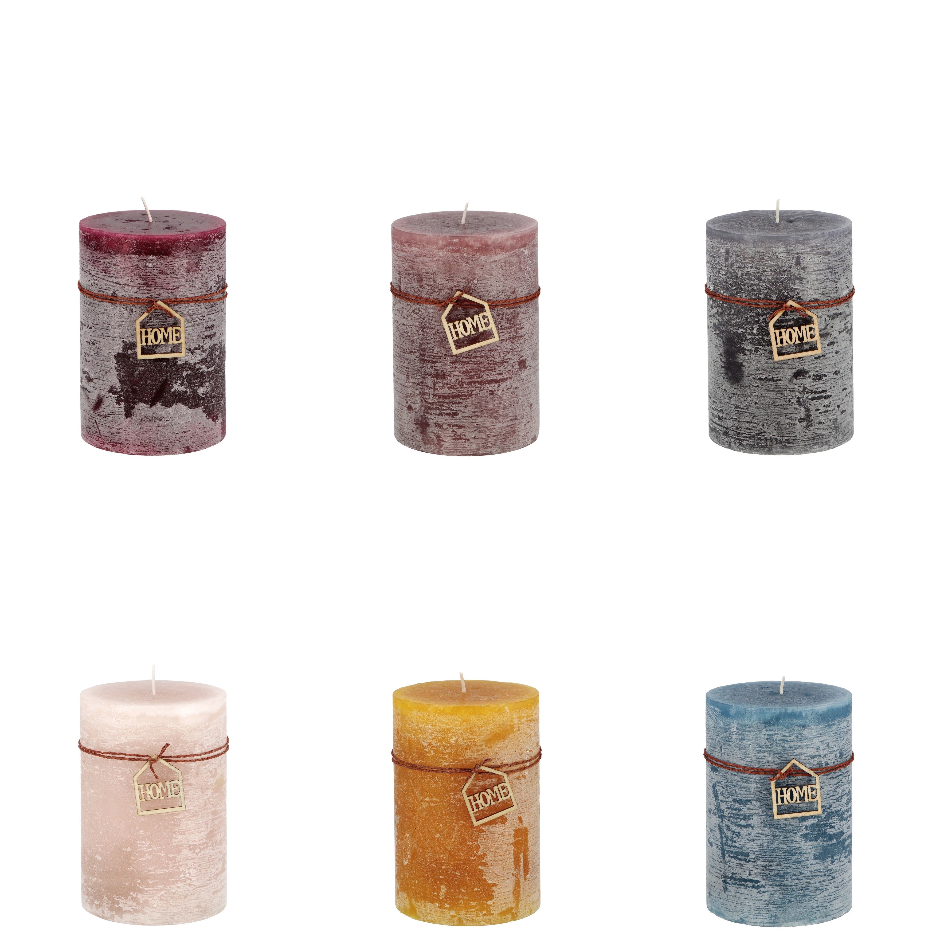 CANDELA PROFUMATA BRINA D.10XH15CM IN 6 COLORI