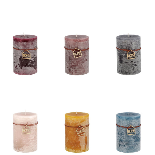 CANDELA PROFUMATA BRINA D.10XH15CM IN 6 COLORI