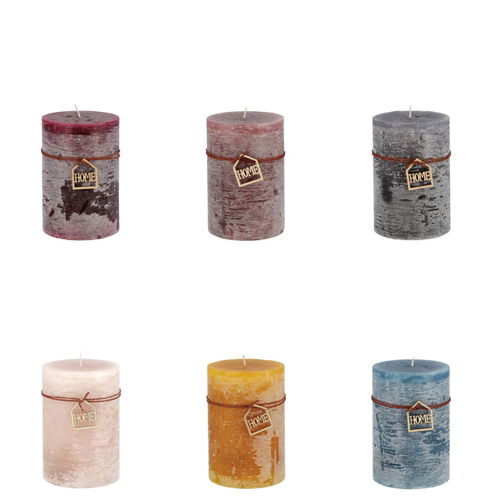 CANDELA PROFUMATA BRINA D.10XH15CM IN 6 COLORI