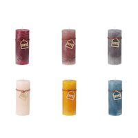 CANDELA PROFUMATA BRINA D.6XH15CM IN 6 COLORI