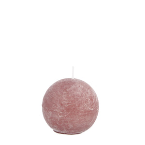 CANDELA PROFUMATA BRINA A SFERA D.6CM IN 6 COLORI