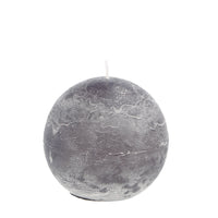 CANDELA PROFUMATA BRINA A SFERA D.9CM IN 6 COLORI