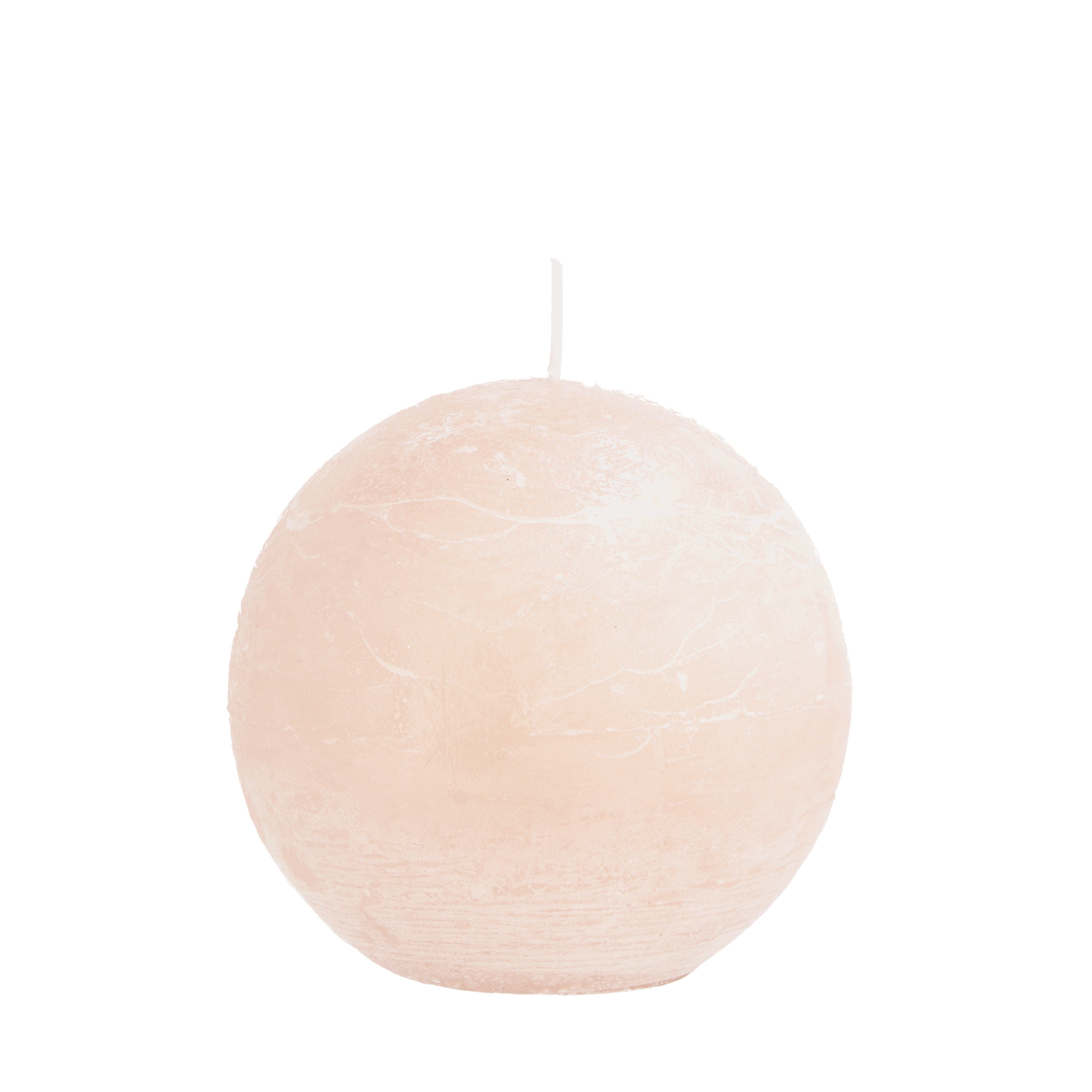 CANDELA PROFUMATA BRINA A SFERA D.9CM IN 6 COLORI