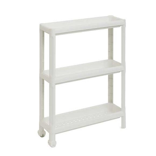 CARRELLO SALVASPAZIO TINA 17X53XH71CM BIANCO.