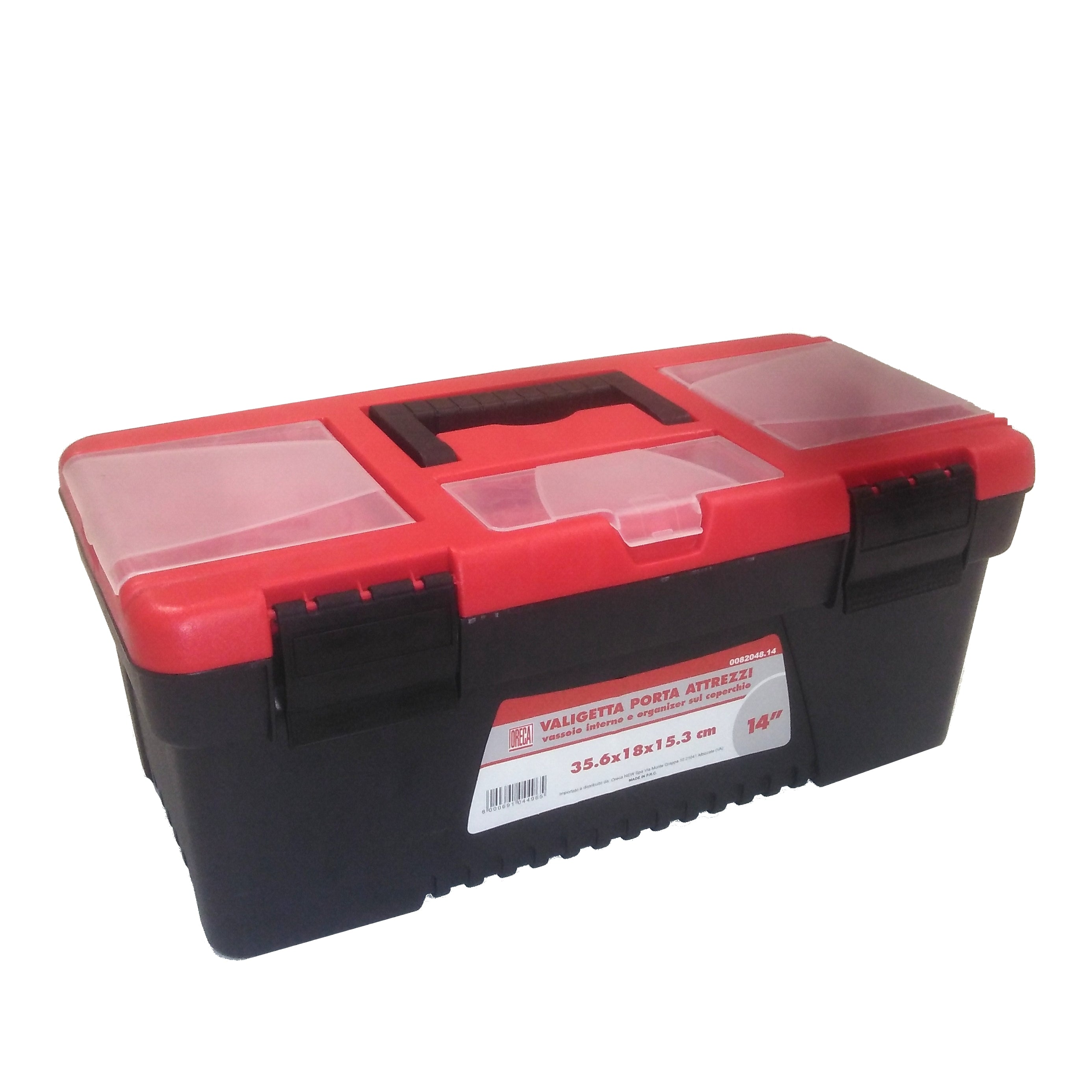 CASSETTA PORTA ATTREZZI 36X18XH16CM 14".