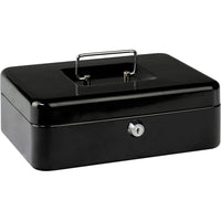 CASSETTA PORTA BANCONOTE / MONETE NERA CM.30X24X9